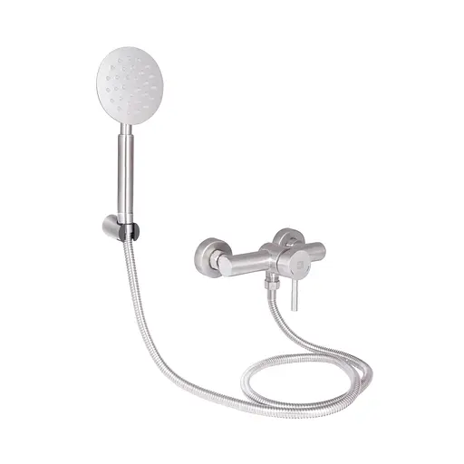 Смеситель для душа Lidz Aria 09O-SES Нержавеющая сталь - фото 1