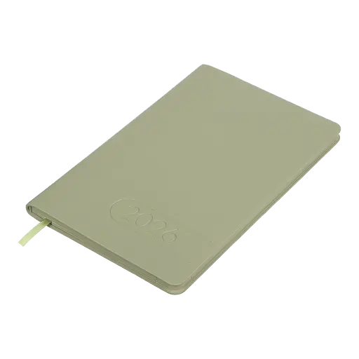 Еженедельник датированный Buromax Light Morandi 2026 A5 искусственная кожа оливковый (BM.2712-36) - фото 3