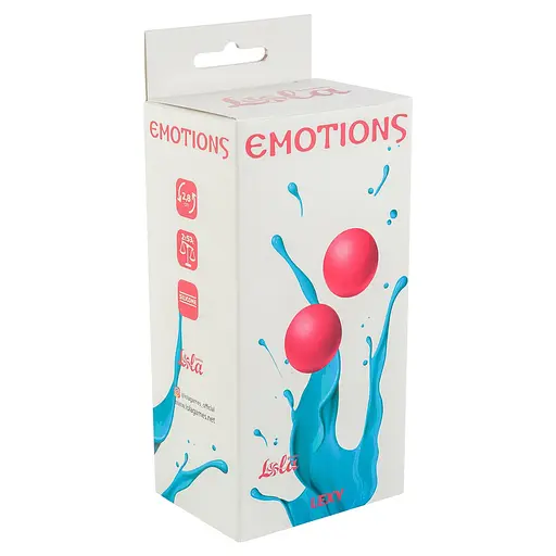 Вагінальні кульки Lola Toys Emotions Lexy Medium 2 шт (рожевий) - фото 2