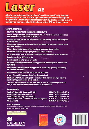 Laser. Student's Book A2 + CD ROM - фото 2