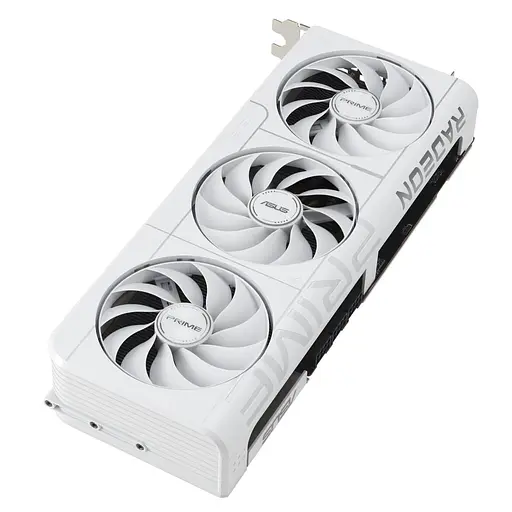 Видеокарта ASUS AMD Radeon RX 9070 XT 16GB Prime OC WHITE (PRIME-RX9070XT-O16G-WHITE) (GDDR6, 256 bit, PCI-E v5.0 x16) - фото 4