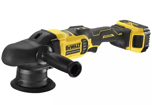 Полировальная машина аккумуляторная DeWalt с АКБ и ЗУ DCM848P2 - фото 1