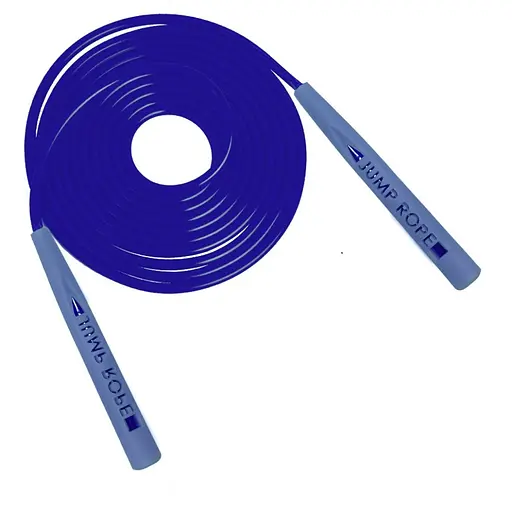 Скакалка регулируемая для фитнеса, кроссфита, бокса Jump NE-LG-3567BL, синяя