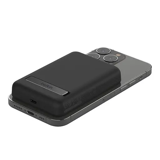 Акумулятор портативний Belkin MagSafe 5000 mAh Wireless Black (BPD004BTBK) - фото 4