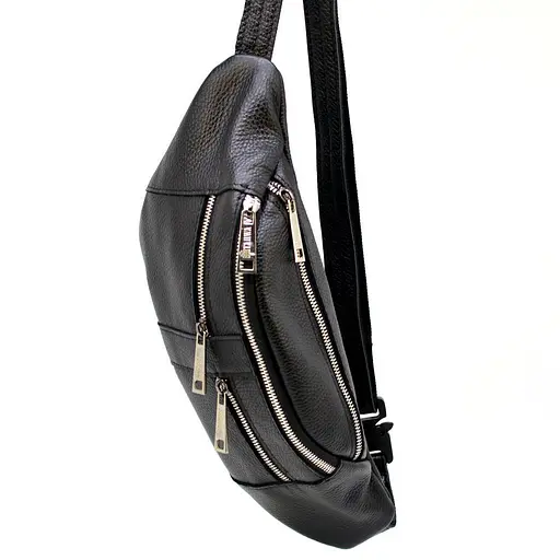 Кожаная мужская сумка на пояс TARWA sum0025940 - фото 10