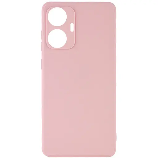 Силиконовый чехол Candy Full Camera для Realme C55 Розовый / Pink Sand