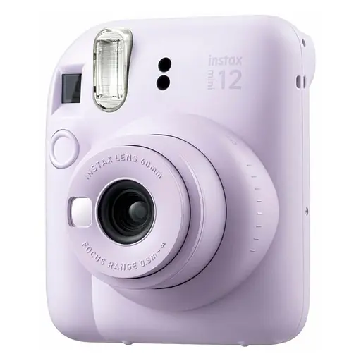 Набор камера Fujifilm Instax Mini 12, Фотобумага 10шт, Чехол, Фотоальбом 64 фото Фиолетовый - фото 3