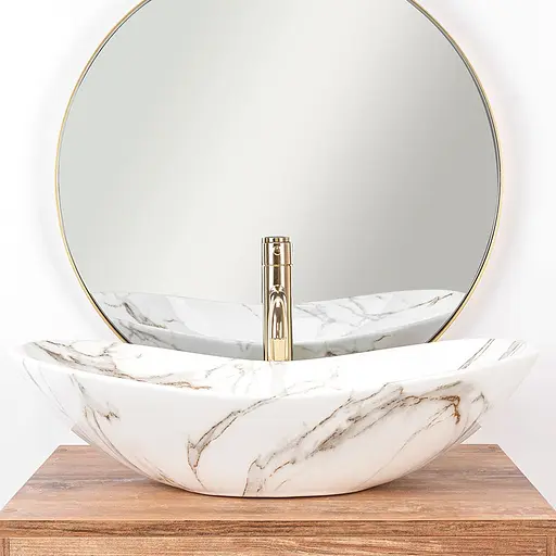 Умивальник Rea Royal lava накладний REA-U8597 - фото 2