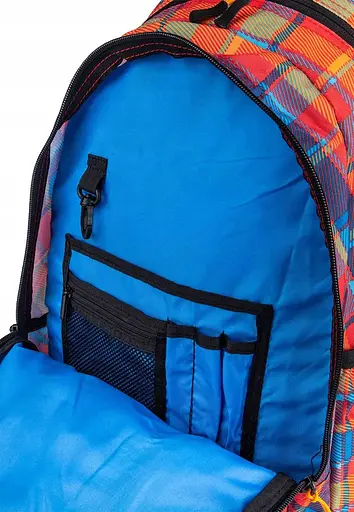 Яркий рюкзак в клетку с отделом для ноутбука 15,6, 25L Reaper 46x32x18 см sum0021318 - фото 6