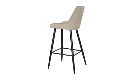 Стілець Рубі напівбарний 560x460x1050 бежевий - фото 3