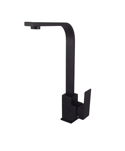 Смеситель для кухни Globus Lux Sicilia SBQ-203S-BB Черный матовый - фото 1