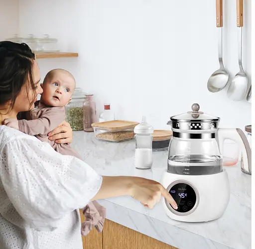 Электрочайник с функцией памяти и поддержания температуры Sejoy TN74 800 Вт белый - фото 9