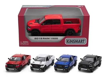 Металевий інерційний пікап Dodge Ram 5", відкриваються двері (В асортименті) - фото 3