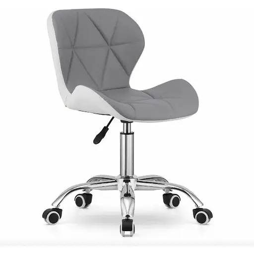 Офисное кресло Leobert Avola серо-белый