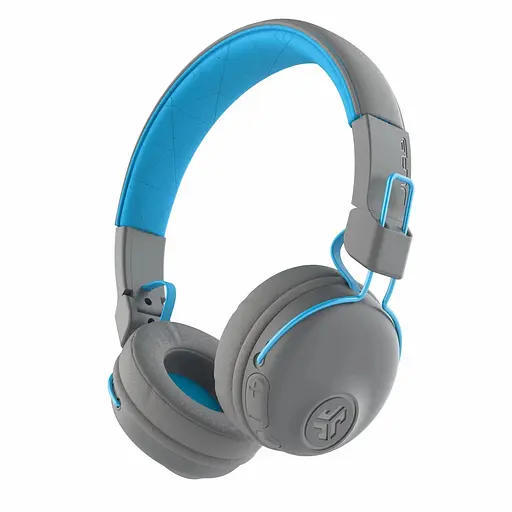 Наушники Jlab Studio Wireless On Ear Grey Blue (IEUHBASTUDIORGRYBLU4) - фото 1
