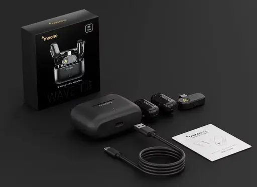 Микрофон беспроводной петличный Maono T1 mini - фото 5