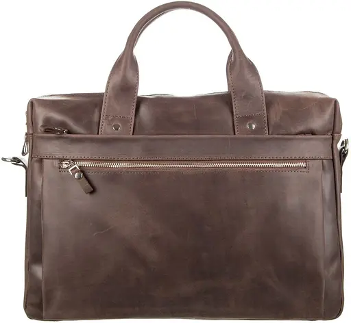 Чоловіча шкіряна сумка SHVIGEL 41х30х7-10 см sum0012574 - фото 2