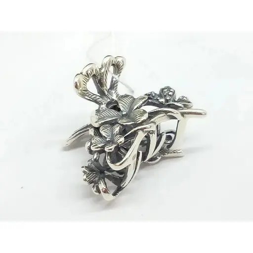 Срібна шпилька для волосся Ірій. 9305 - фото 3