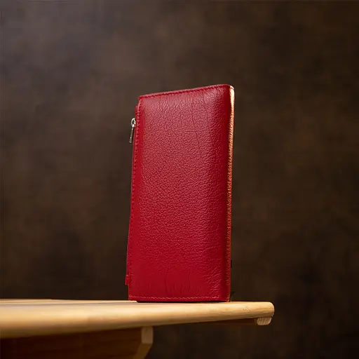 Жіночий шкіряний гаманець ST Leather 19х9.5х1.5 см acs0018193 - фото 7