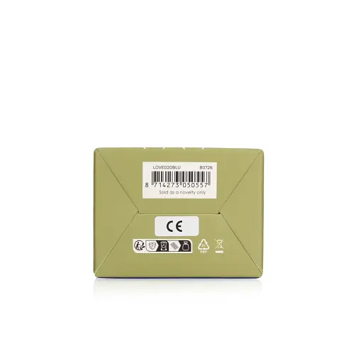 Віброкільце Loveline Pointed Vibrating Cock Ring 8 см синій - фото 11