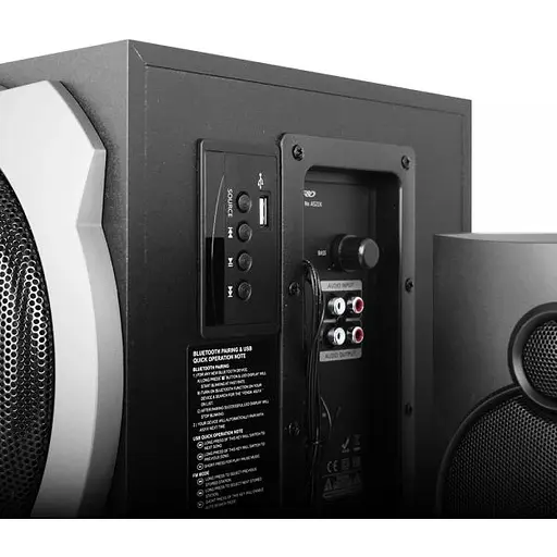 Акустическая система 2.1 F&D A521X Bluetooth 4.0 Black - фото 2