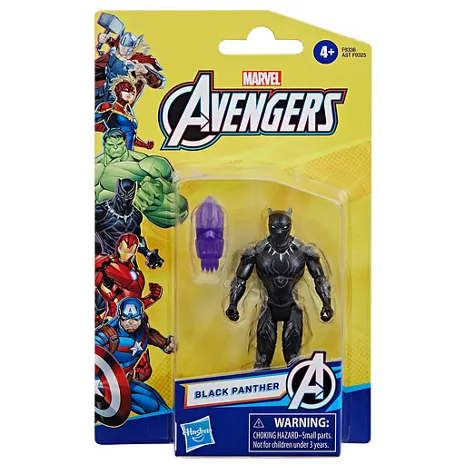 Игрушка-фигурка Hasbro Marvel Avengers Black Panther с аксессуаром (F9325_F9336) - фото 5