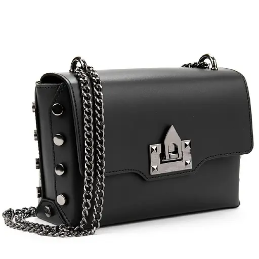 Женская кожаная сумка с цепочкой Firenze Italy F-IT-9812A