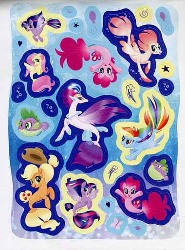 Наклейки My Little Pony 100 шт. (120674) - фото 2