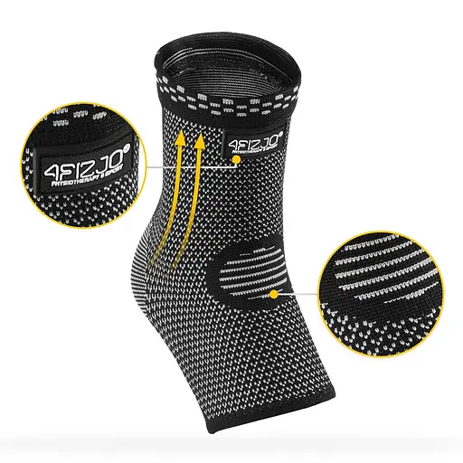 Фіксатор (бандаж) для гомілкостопу 4FIZJO 1 шт 4FJ0468 Size M (P-5907739318077) - фото 3