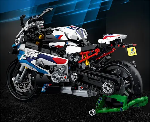 Конструктор Гоночний Мотоцикл 912 елементів Ramiz - фото 6