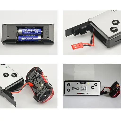 Дрифт-машинка на радиоуправлении Mini RC 666 2.4G Темно-синий - фото 5