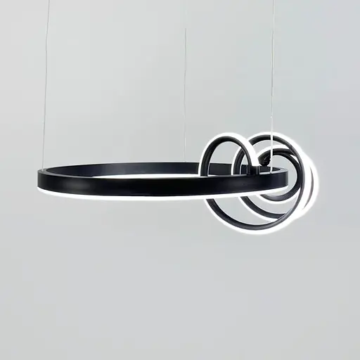 Підвісна LED люстра з кріпленням у двох точках Ø 45 см | Арт. BF 14-500 | Line F - фото 2