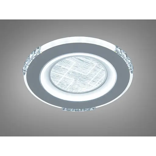 Світлодіодний стельовий світильник Romin сірий 34 Вт CCT - фото 1