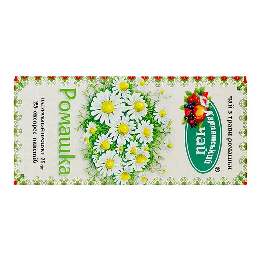 Чай Карпатський чай Ромашка в пакетиках 25 шт. (52130) - фото 3
