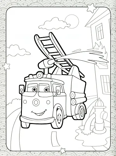 Розмальовка для найменших. Кумедні машинки - фото 3