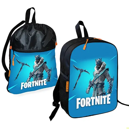 Шкільний рюкзак дитячий Fortnite + Сумка для взуття спортивної форми рюкзак-мішок хлопчикові (01861)