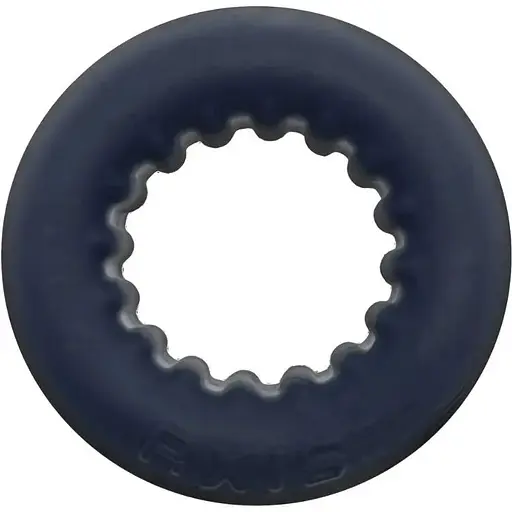 Эрекционное кольцо Oxballs Axis Rib Griphold 5 см (черный)