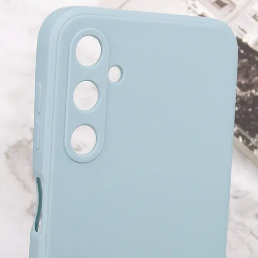 Силіконовий чохол Candy Full Camera для Samsung Galaxy A24 4G Сірий / Smoky Gray - фото 5