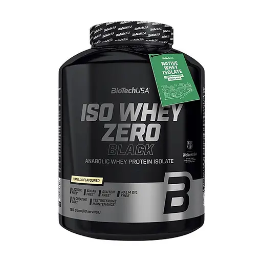 Протеин BiotechUSA Iso Whey Zero Black Vanilla 1.816 кг