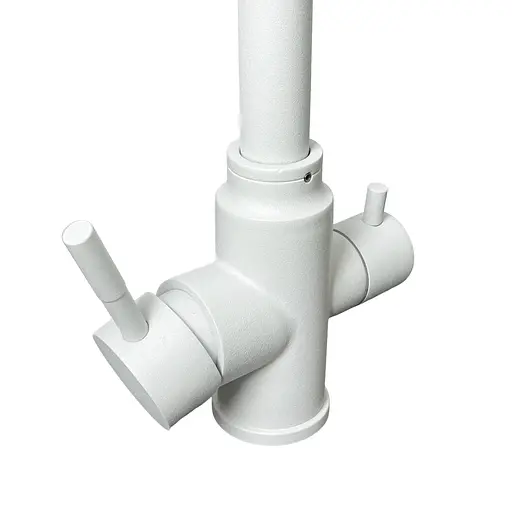 Смеситель для кухни под фильтр Adamant SA-021 белый 0211, Белый - фото 3