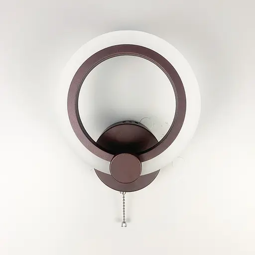 Світлодіодна модель бра в кольорі coffee Line F 2374/1S CF - фото 1