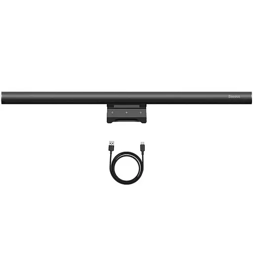 LED лампа для комп'ютера Baseus I-Wok2 Asymmetric Light Source Screen Hanging Light (Youth) Black - фото 2