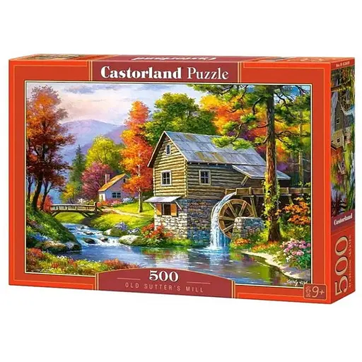 Пазл Castorland puzzle Старая мельница Саттера, 500 эл. (B-52691) - фото 1