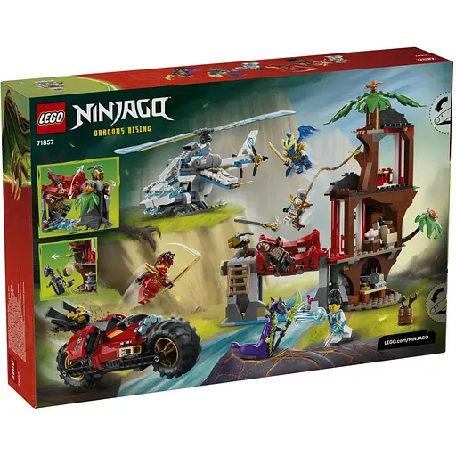 Конструктор LEGO Ninjago Автомобильная битва ниндзя у дома на дереве 642 детали (71857) - фото 9