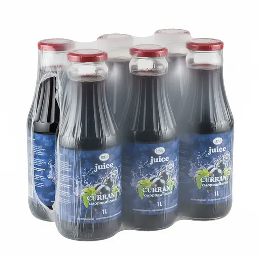 Сік Смородиновий 1л. 6 шт. в упаковці - фото 1