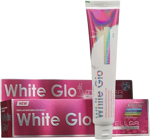 Відбілююча зубна паста White Glo міцелярна 100 г - фото 1