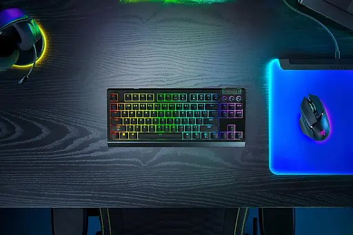 Клавіатура Razer BlackWidow V4 TKL Hyperspeed (RZ03-05480100-R3M1) - фото 9