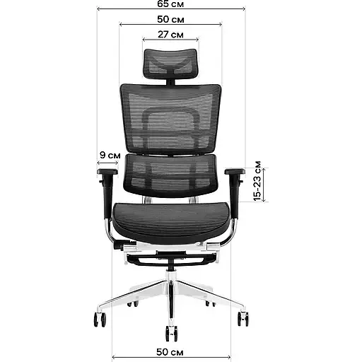 Офисное кресло GT Racer X-802L (W-85), синее (X-802L Blue (W-85)) - фото 7