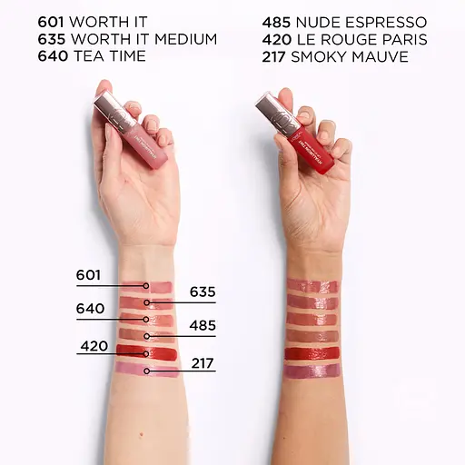 Тінт-сиворотка для губ L’Oréal Paris Paradise Hyaluron Tint відтінок 420 Le Rouge Paris 5 мл - фото 4