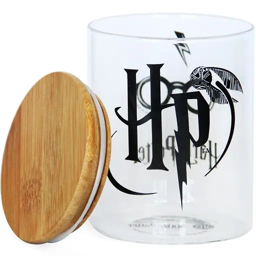  Банка стеклянная для хранения Warner Bros. Harry Potter с бамбуковой крышкой 450 мл (85005874) - фото 3
